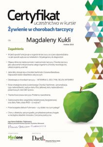 Poradnia dietetyki Oświęcim - Dietetyk Magdalena Tomczyk